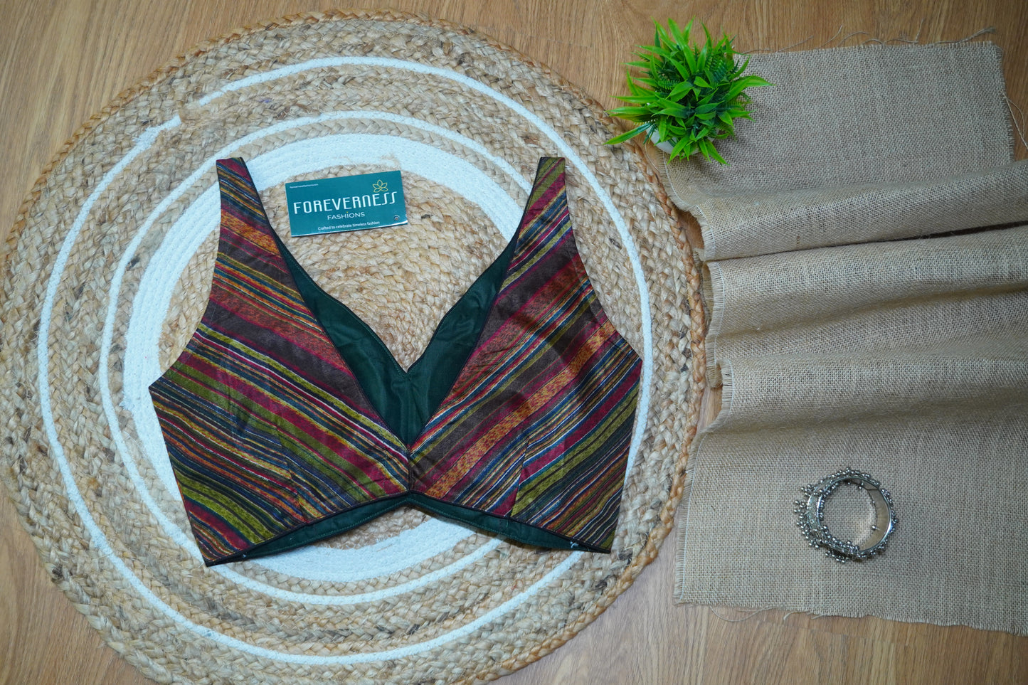 Rainbow Weave Blouse