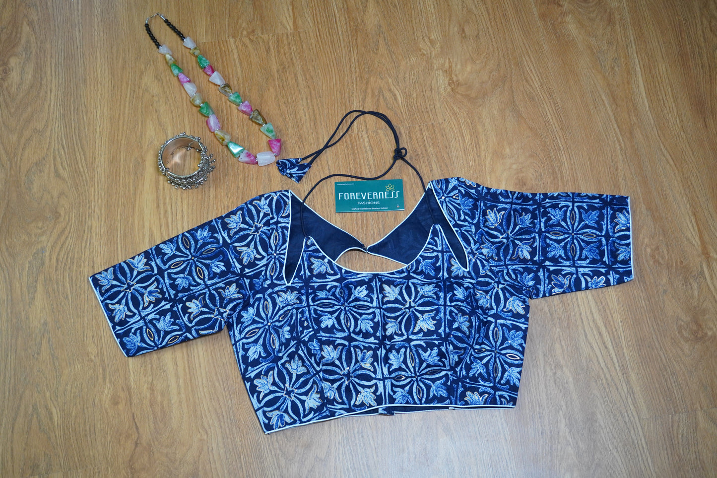 Indigo Heritage Blouse