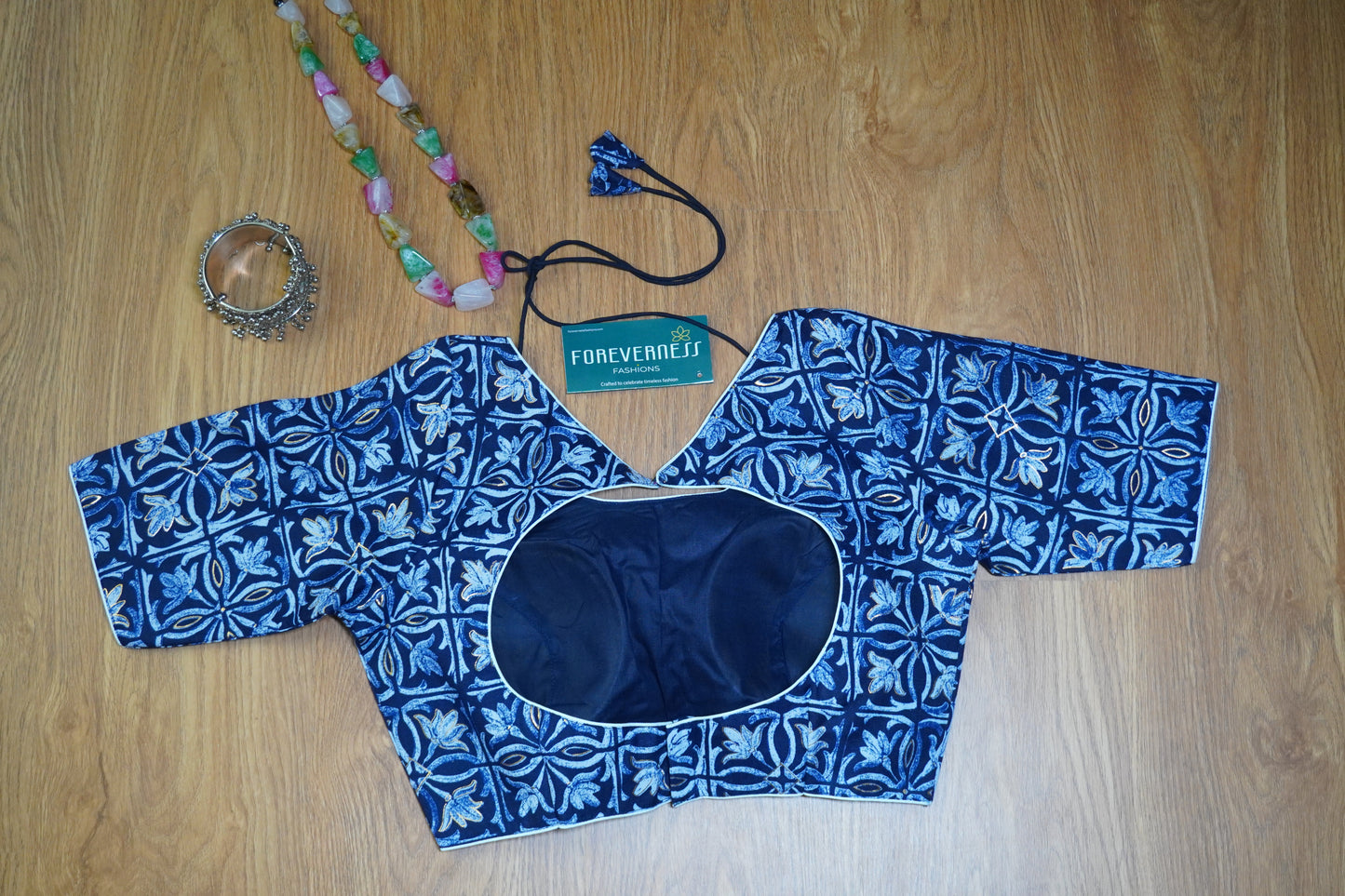 Indigo Heritage Blouse