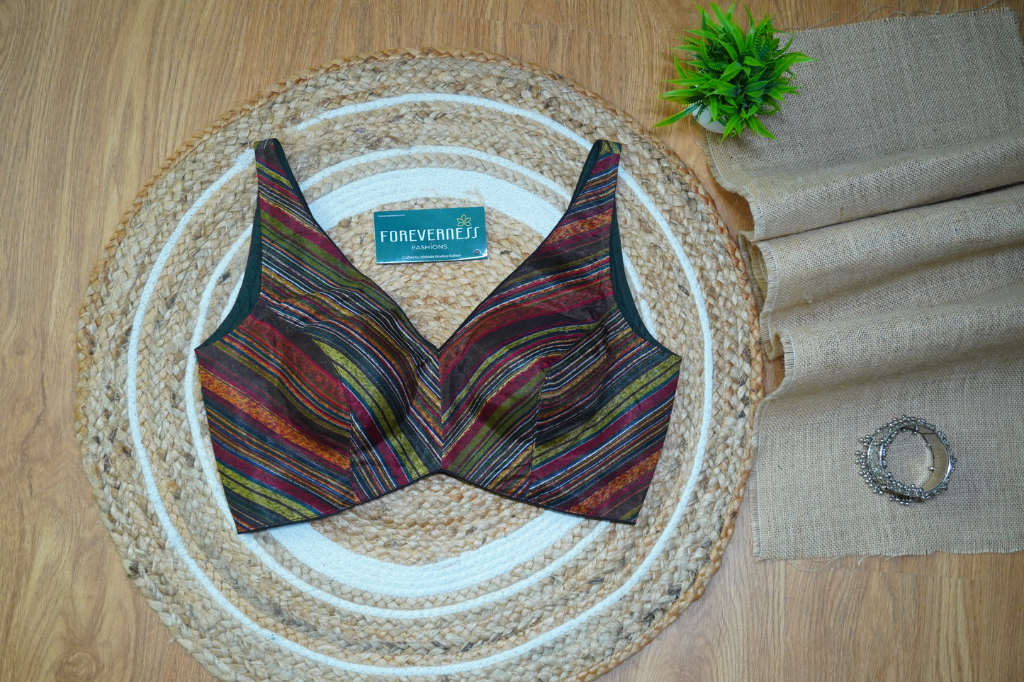Rainbow Weave Blouse