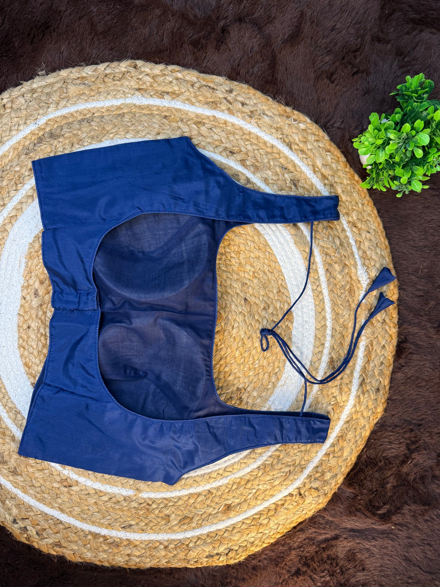 Art Silk Sleeveless Blouse