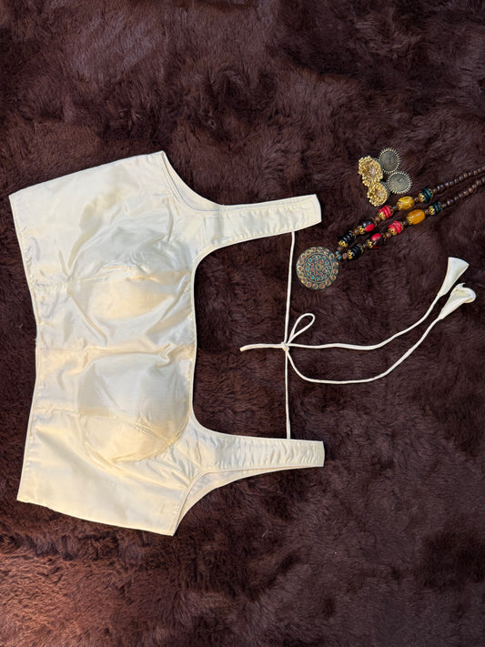 Art Silk Sleeveless Blouse